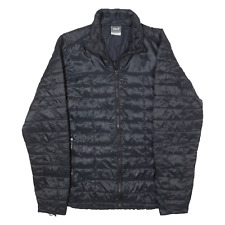 JACK WOLFSKIN Lightweight Mens Puffer Jacket Black XL