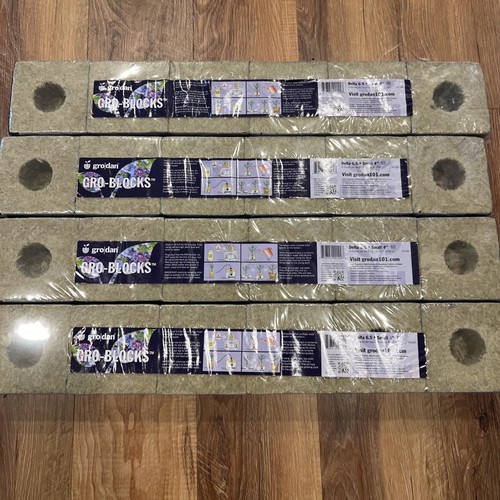 Lot 4 grodan gro - 24,