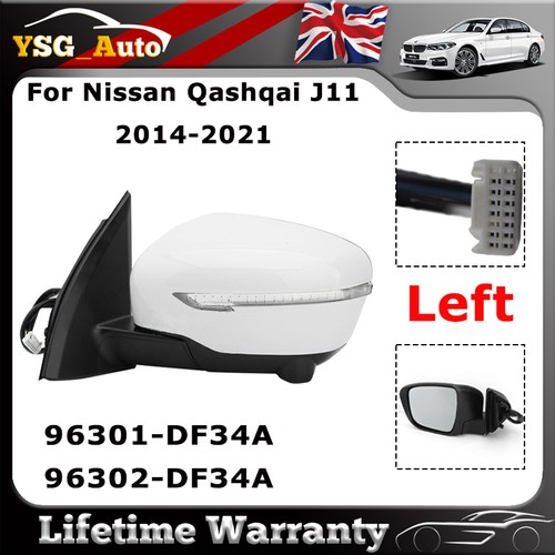 Left wing mirror - mirror, nissan
