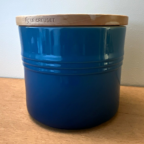 Creuset blue stoneware - le,