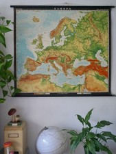 VINTAGE | SCHOOL WALL MAP