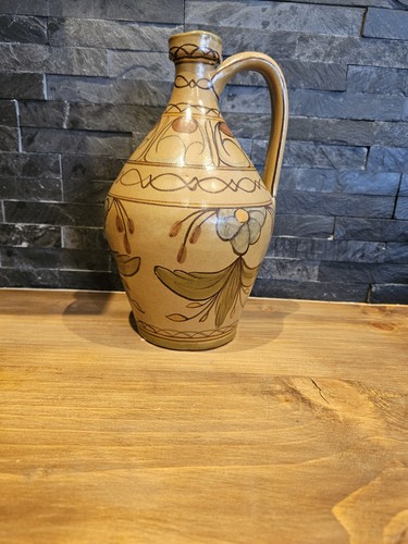 Vintage portuguese pottery jug - portuguese,