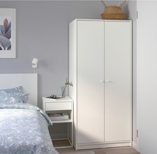 Ikea Kleppstad White 2 Door