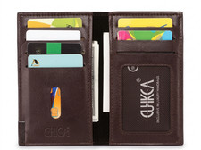 Long Slim Genuine Leather