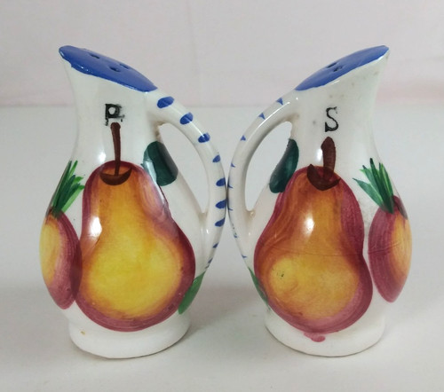 Vintage hand painted apple - vintage,