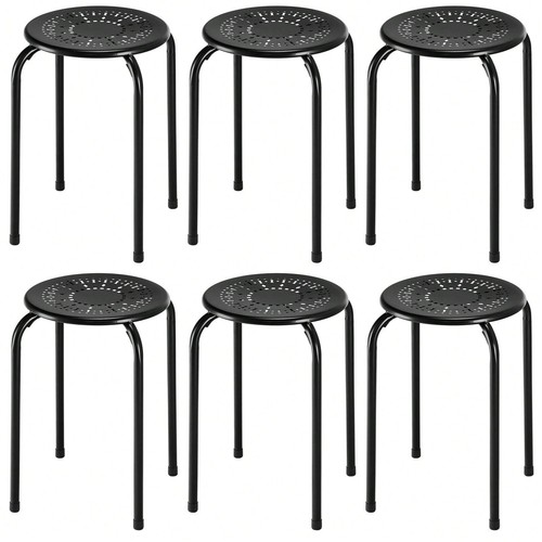 Set metal stacking - stacking, stools