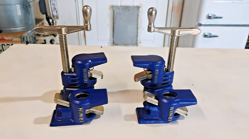 Two irwin pipe clamps - irwin, 1/2"