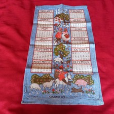 VINTAGE 1970s, IRISH LINEN TEA