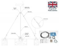 Wind Turbine Generator Mast Kit Pole Mounting Guy Lines Off Grid Power UK Stock