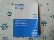 YAMAHA PW50 OWNERS MANUAL 2016 CIRCA
