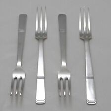 THE NILE Design WALKER & HALL Sheffield Silver Service Cutlery Four Table Forks