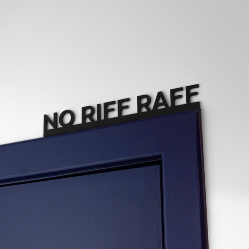 Riff raff door - topper, wall