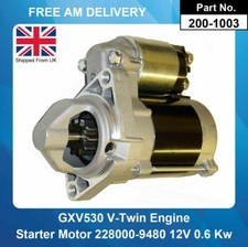 New starter motor - new, for