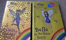 Rainbow magic fairy book bundle x2 belle birthday fairy Olympia games fairy