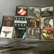 Horror Soundtrack 11CD Bundle Ghostbusters Lost Boys Twilight The Crow Blade 2&3