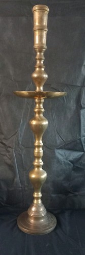 Brass candle holder - ., very