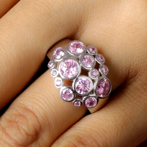 3ct round cut pink diamond - cut,