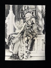 Vintage DANNY LA RUE DRAG ARTIST ENTERTAINER CABARET SINGER THEATRE PRESS PHOTO