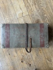 Saffron Walden Steam Laundry Dry Cleaning Box 1940s Vintage Luggage type Case