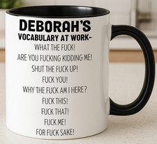 Funny rude mugs offensive - rude,