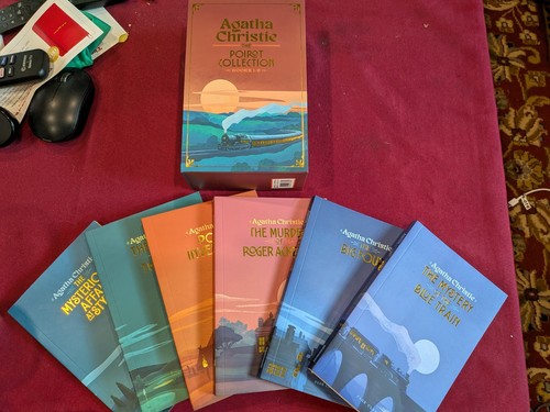 Agatha christie the poirot - agatha, christie,