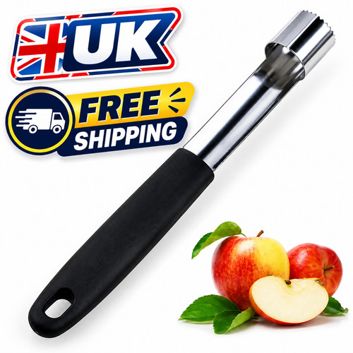 Stainless steel twist apple - stainless,
