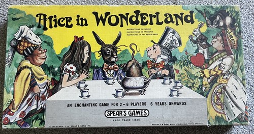 Vintage alice wonderland - alice, in
