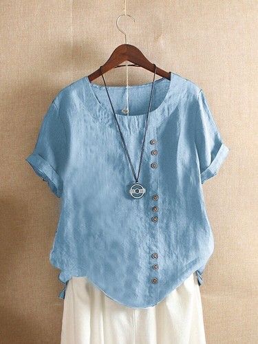 Summer womens cotton linen - womens,