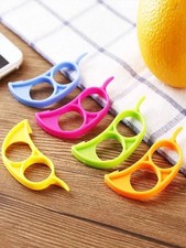 2Pcs Plastic Orange Peeler