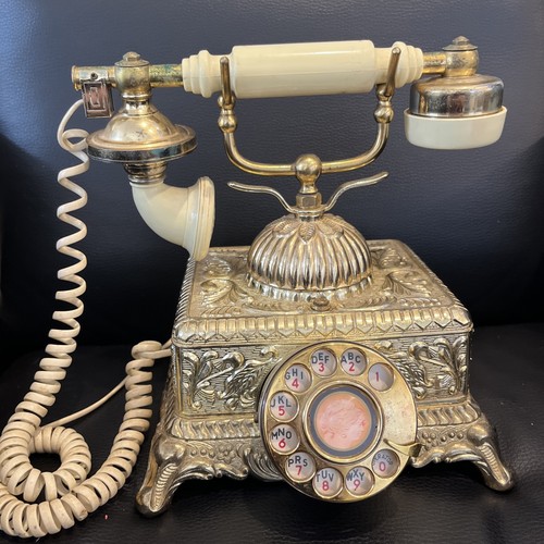 Baroque monarch rotary phone - baroque,