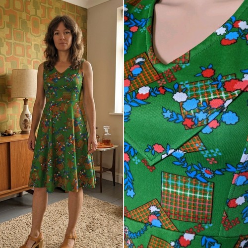 Vintage 70s crimplene - 70s,