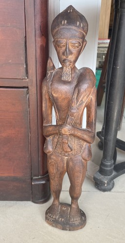 Vintage african hand carved - vintage,