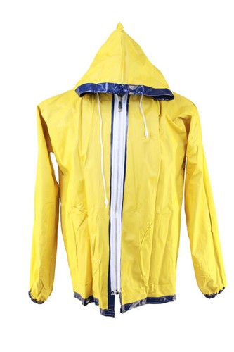 Rain jacket kagool vintage pvc - kagool,