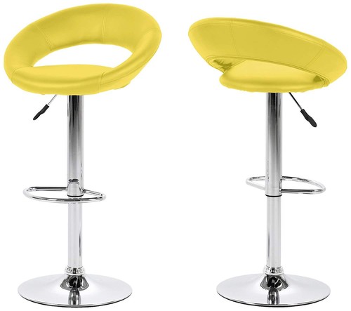 Pair bright colour barstool - pair,
