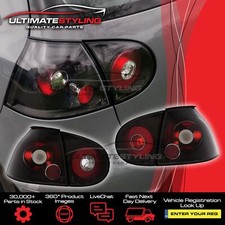 VW Golf Mk5 Rear Back Lights Black Lexus Style Upgrade Custom Tail 2003-2009 GTI