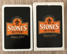 Pack of vintage Playing Cards advertising STONES BITTER - Willam Stones Brewery