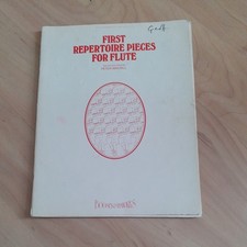 1980's Vintage First Repertoire Pieces For Flute-Music Book-4073-Boosey & Hawkes