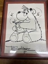 Original Tony Hart Cartoon Of