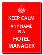 Hotel Manager Personalised