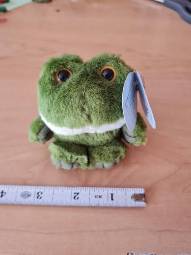 Purrfection cushy critter frog - purrfection,