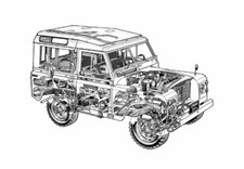 A3 Land Rover 88 Station Wagon