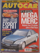 AUTOCAR 5 May 1999 featuring
