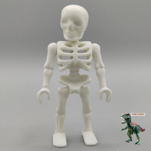 Playmobil white human skeleton