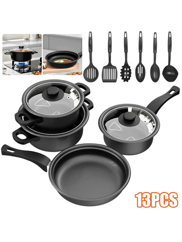 13pcs camping cooking set - 13pcs,