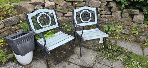 Cast iron vintage garden - cast,