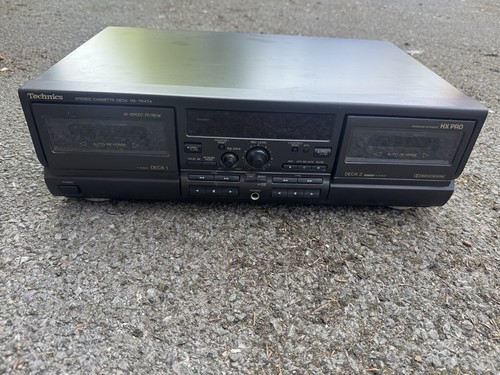 Technics twin stereo cassette - technics,