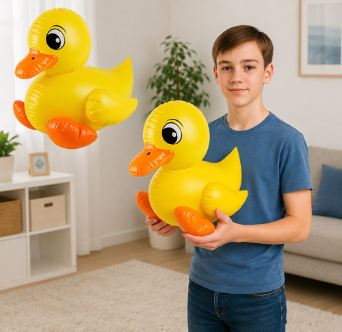 Inflatable 42cm duck pool - 42cm,