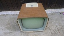 Vintage Murphy Radio TV Type V350 television retro prop 1950's portable 14"