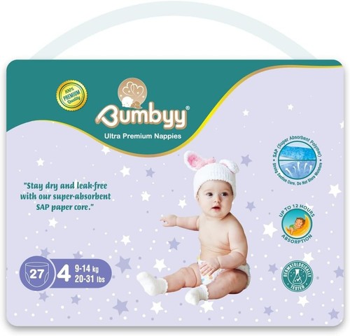 Bumbyy premium baby nappies - baby,