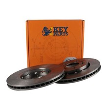 2x Brake Discs Vented For Seat
